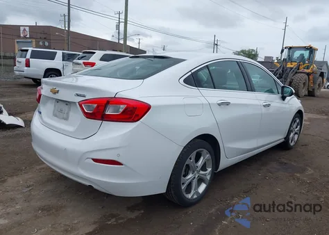 2018 Chevrolet Cruze Premier Auto из США, поврежденный, VIN 1G1BF5SM4J7106098